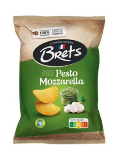Brets Πατατάκια Pesto & Mozzarella 125g