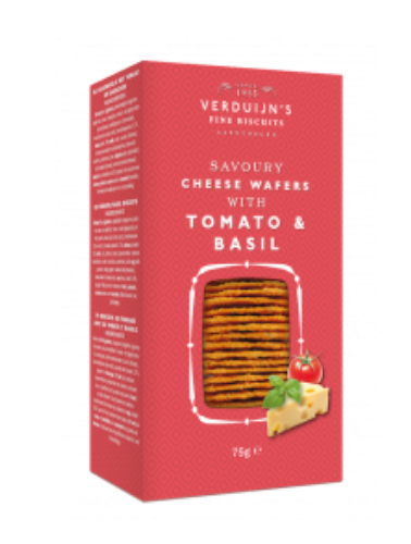 Tomato wafers- Verduijn’s Fine Biscuits – 75g