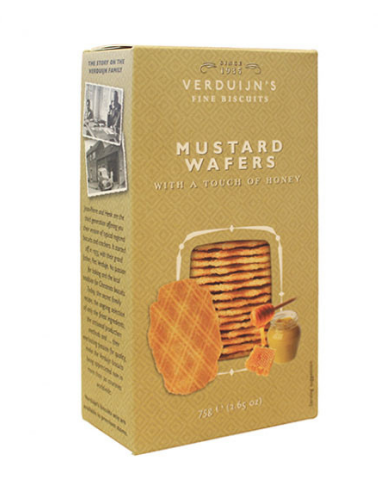 Mustard Wafers- Verduijn’s Fine Biscuits – 75g