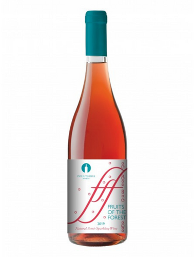 Poultsidis Winery Φρούτα του Δάσους Λιμνιώνα Ροζέ Ημίγλυκος Ημιαφρώδης 750ml